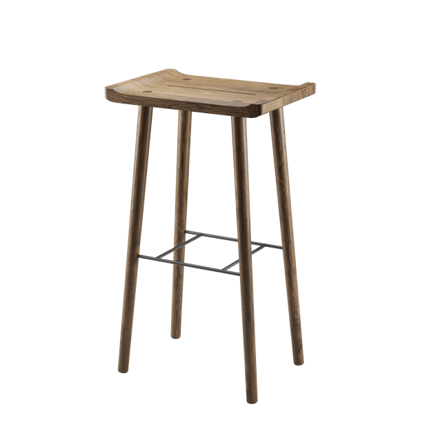 EKTA Living-Scala Bar Stool-Smoked-EK-SB175